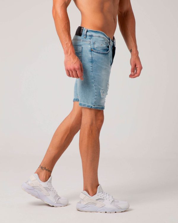 Zerrissene Jeans Shorts