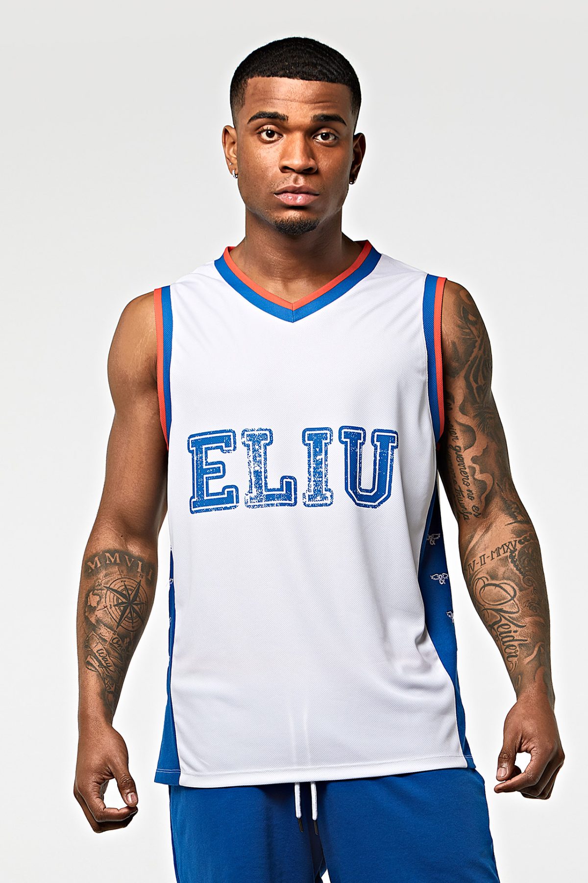 Camiseta de baloncesto ELIU 97 azul